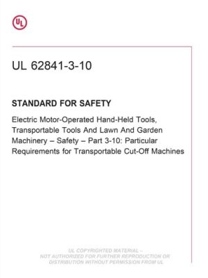 UL 62841-3-10 PDF