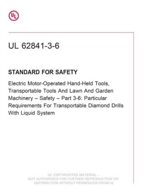 UL 62841-3-6 PDF