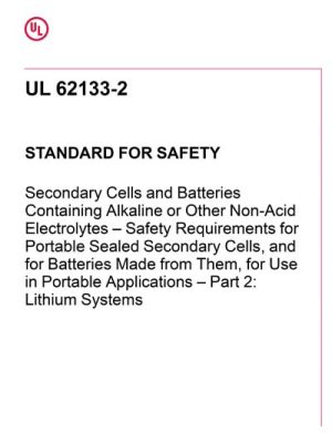UL 62133-2 PDF UL 62133-2 PDF