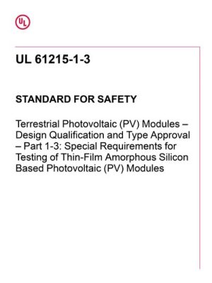 UL 61215-1-3 PDF UL 61215-1-3 PDF