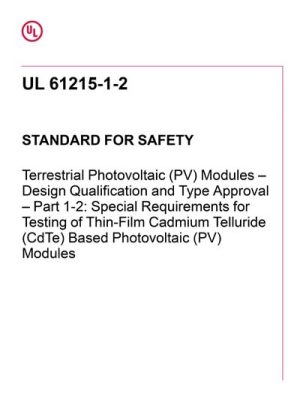 UL 61215-1-2 PDF UL 61215-1-2 PDF