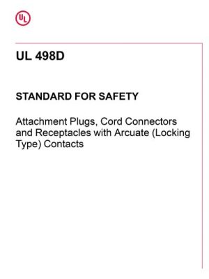 UL 498D PDF UL 498D PDF