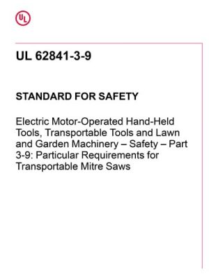 UL 62841-3-9 PDF