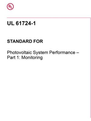 UL 61724-1 PDF UL 61724-1 PDF