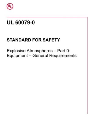 UL 60079-0 PDF UL 60079-0 PDF