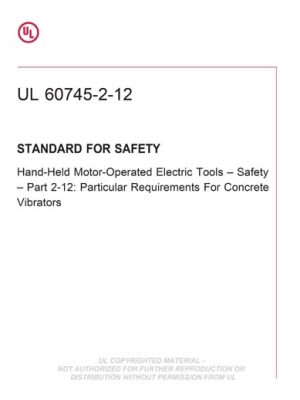 UL 60745-2-12 PDF UL 60745-2-12 PDF
