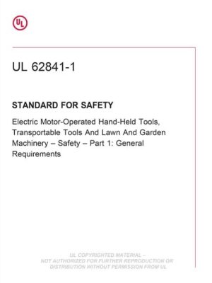 UL 62841-1 PDF UL 62841-1 PDF