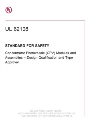 UL 62108 PDF UL 62108 PDF