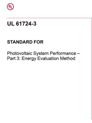 UL 61724-3 PDF UL 61724-3 PDF