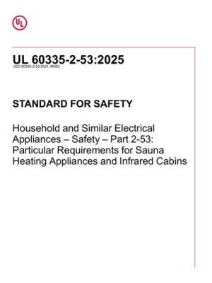 UL 60335-2-53 PDF UL 60335-2-53 PDF
