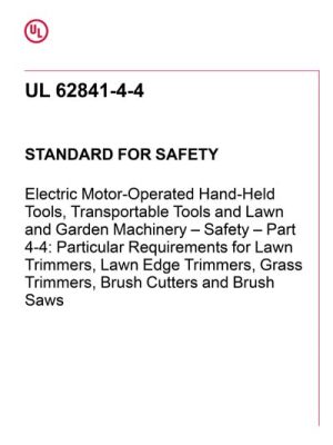 UL 62841-4-4 PDF UL 62841-4-4 PDF