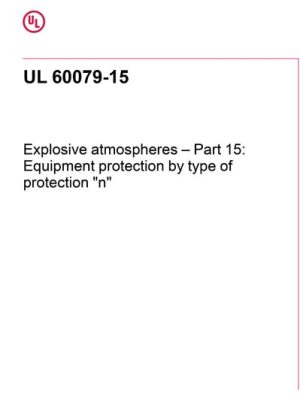 UL 60079-15 PDF UL 60079-15 PDF