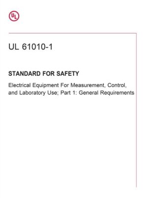 UL 61010-1 PDF UL 61010-1 PDF