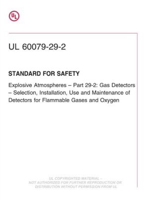 UL 60079-29-2 PDF UL 60079-29-2 PDF