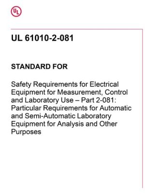 UL 61010-2-081 PDF UL 61010-2-081 PDF