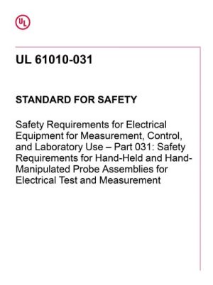 UL 61010-031 PDF UL 61010-031 PDF