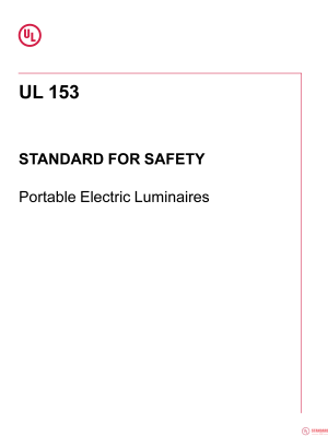 UL 153 PDF UL 153 PDF