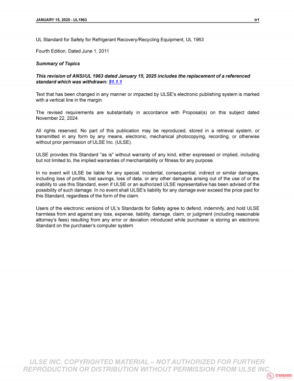 UL 1963 PDF UL 1963 PDF