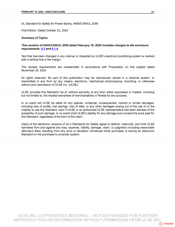 UL 2056 PDF UL 2056 PDF