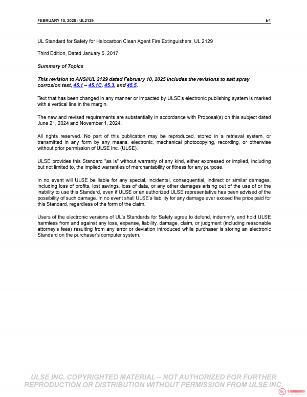 UL 2129 PDF UL 2129 PDF