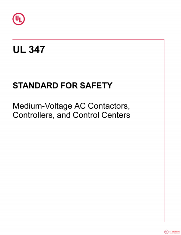 UL 347 PDF UL 347 PDF