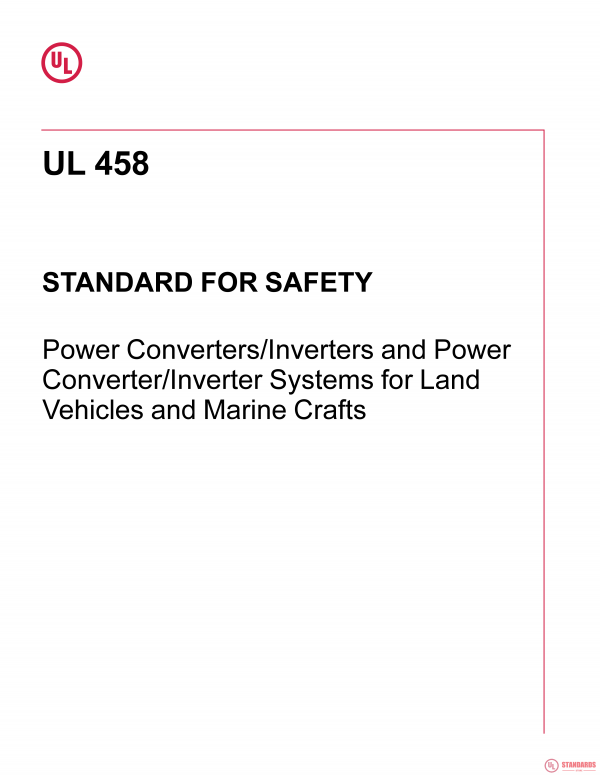 UL 458 PDF UL 458 PDF