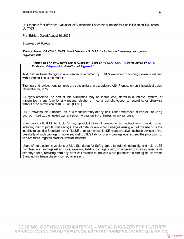 UL 746S PDF