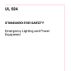 UL 924 PDF UL 924 PDF