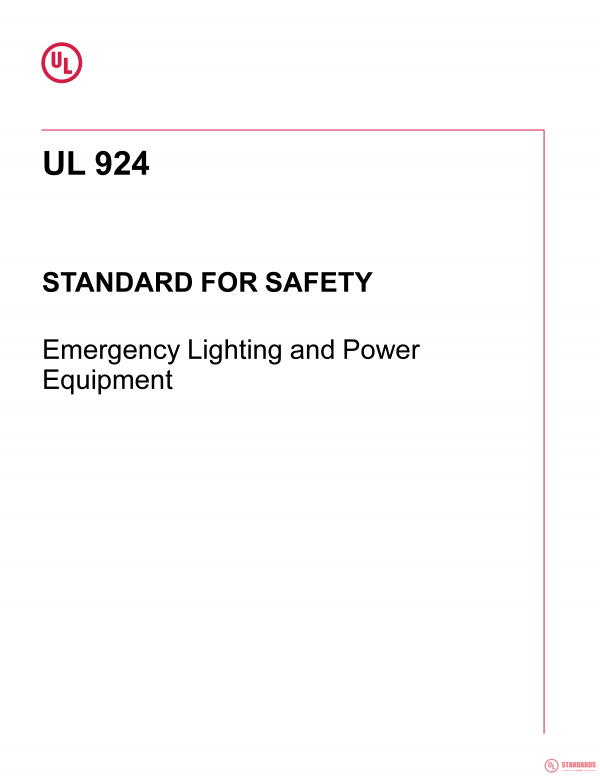 UL 924 PDF UL 924 PDF