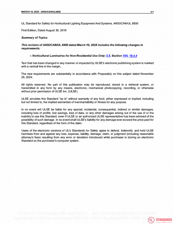 UL 8800 PDF UL 8800 PDF