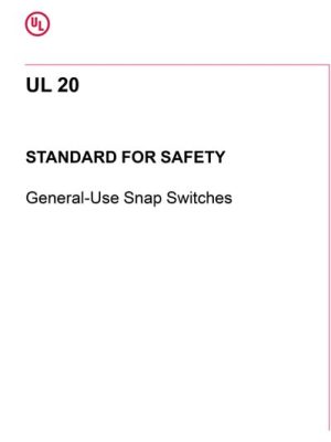 UL 20 PDF UL 20 PDF