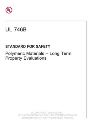 UL 746B PDF UL 746B PDF