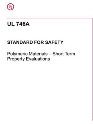 UL 746A PDF UL 746A PDF