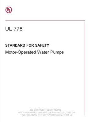 UL 778 PDF UL 778 PDF