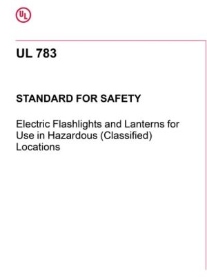 UL 783 PDF UL 783 PDF