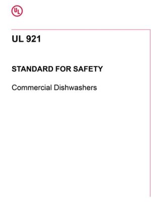 UL 921 PDF