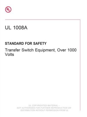 UL 1008A PDF UL 1008A PDF
