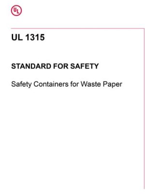 UL 1315 PDF UL 1315 PDF