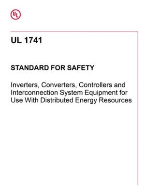 UL 1741 PDF UL 1741 PDF