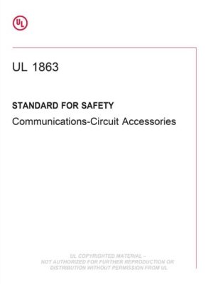 UL 1863 PDF UL 1863 PDF