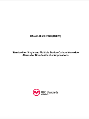 ULC 538 ULC 538