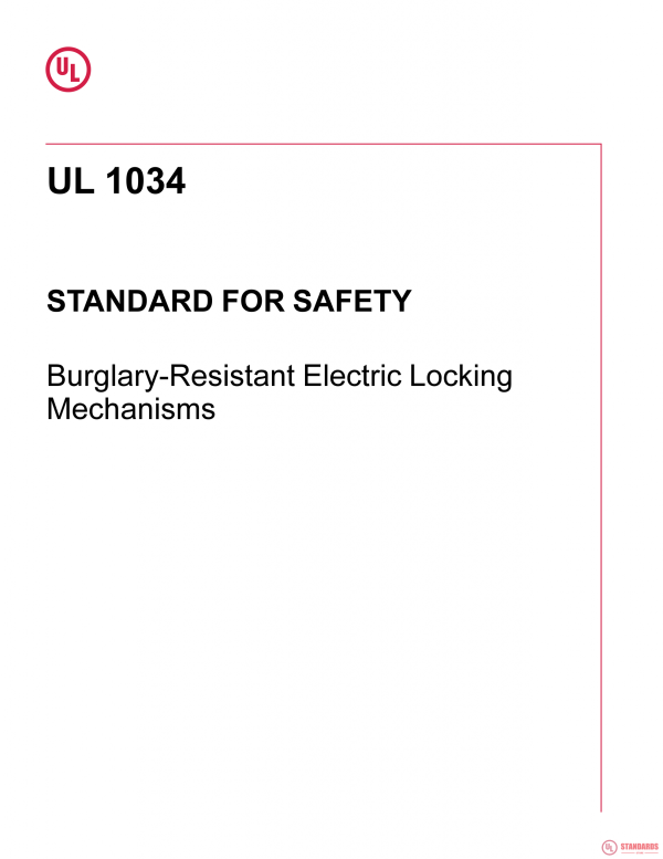 UL 1034 PDF UL 1034 PDF