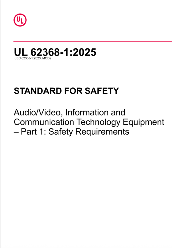 UL 62368-1 PDF UL 62368-1 PDF