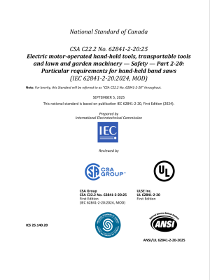 UL 62841-2-20 PDF UL 62841-2-20 PDF