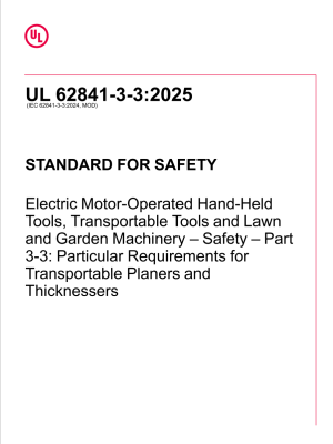 UL 62841-3-3 PDF UL 62841-3-3 PDF