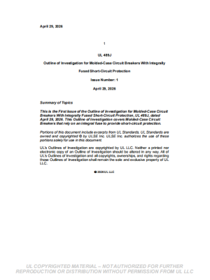 UL 489J PDF UL 489J PDF