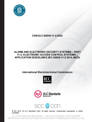 ULC 60839-11-2 2022 ULC 60839-11-2 2022