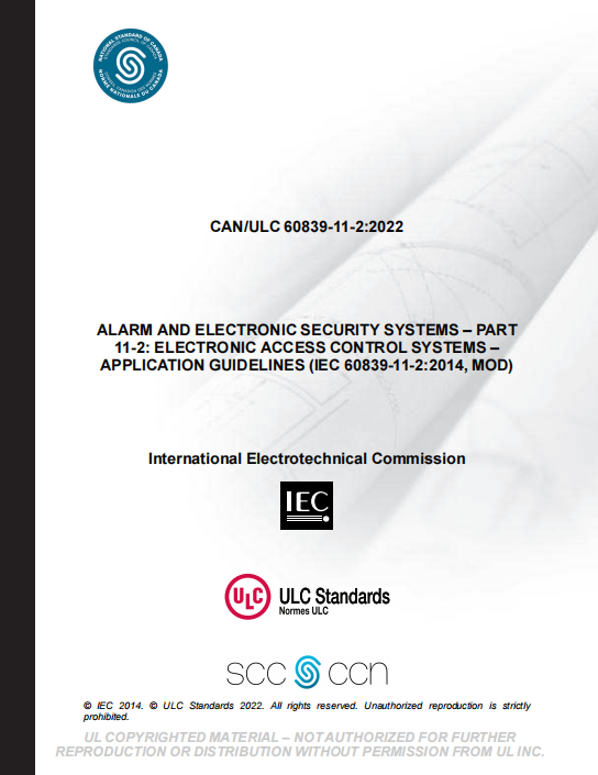 ULC 60839-11-2 2022 ULC 60839-11-2 2022