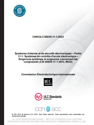 ULC 60839-11-1 PDF 2020