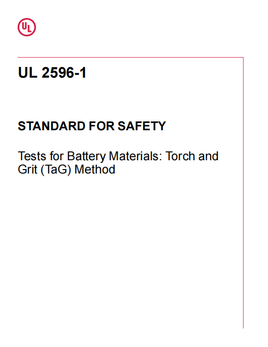 UL 2596-1 PDF UL 2596-1 PDF